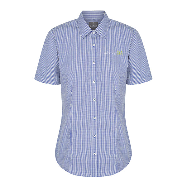 Gingham Short Sleeve Shirt - Ladies